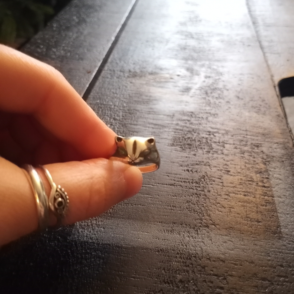 Sterling Silver Cat Ring - Picture 5 of 9